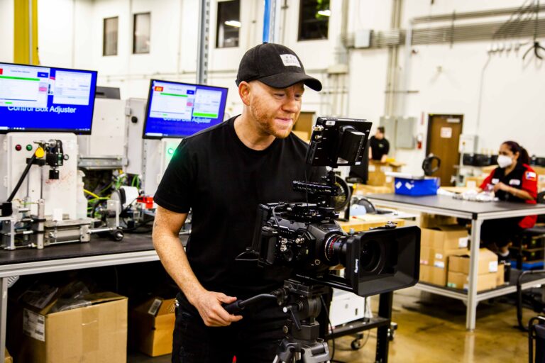 Video production for business social media content