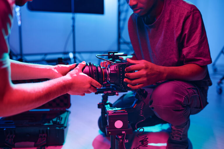 Visual storytelling through video production