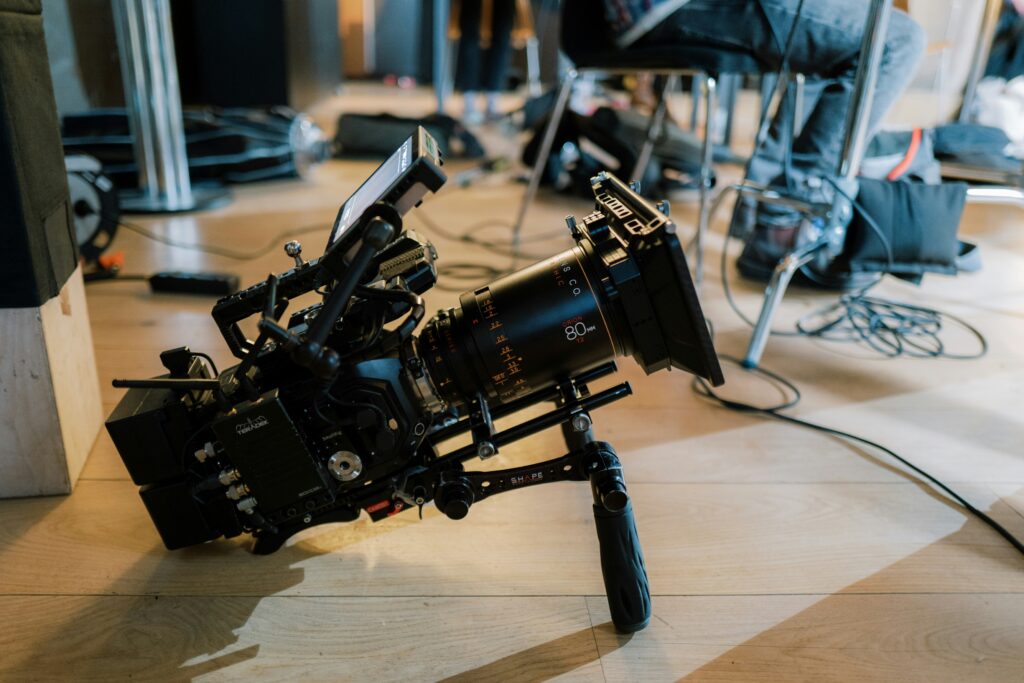 Camera at a Video Production shoot
