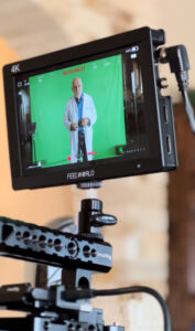 Small Business owner creative a video - video production